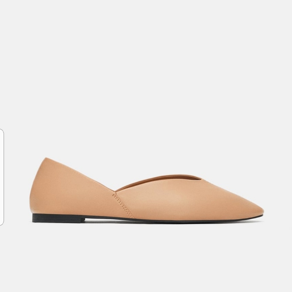 Zara Soft  Leather Flat